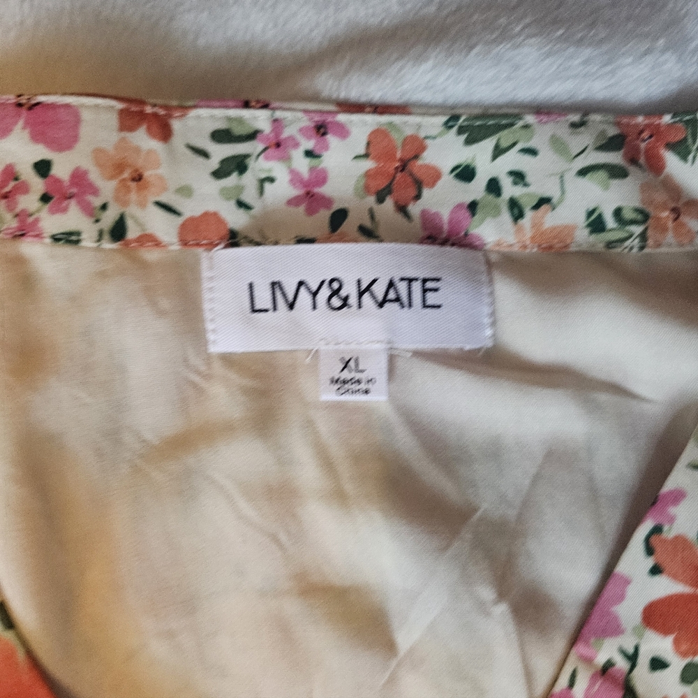 🌸 Livy & Kate Floral Midi Dress – Size  XL - Picture 6 of 8